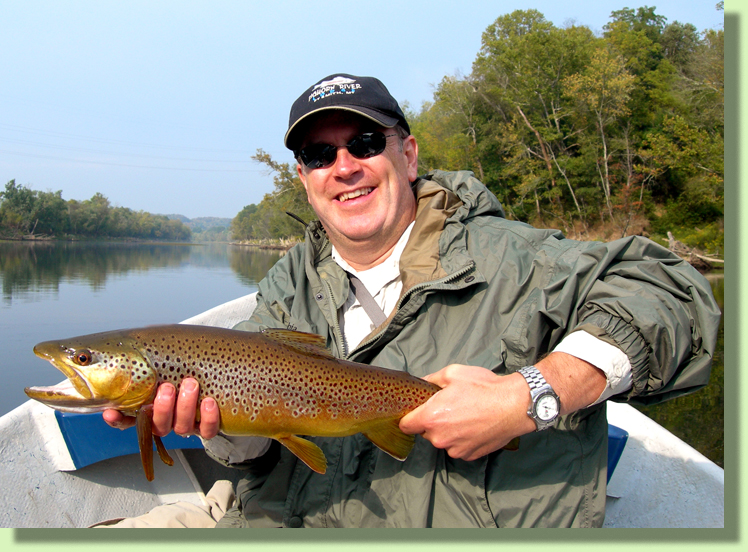 GUided Fly Fishing In Kentucky Trophy Brown Trout 