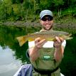 Tennessee Trophy Brown Trout Guide Service near Knoxville.