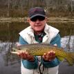 Tennessee Trophy Brown Trout Guide Service near Knoxville.